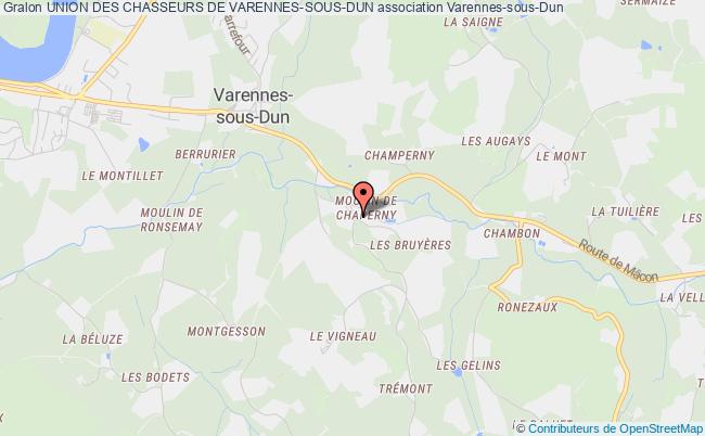 plan association Union Des Chasseurs De Varennes-sous-dun Varennes-sous-Dun