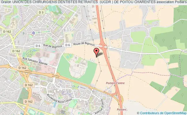 plan association Union Des Chirurgiens Dentistes Retraites  (ucdr ) De Poitou Charentes Poitiers