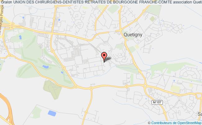 plan association Union Des Chirurgiens-dentistes Retraites De Bourgogne Franche-comte Quetigny