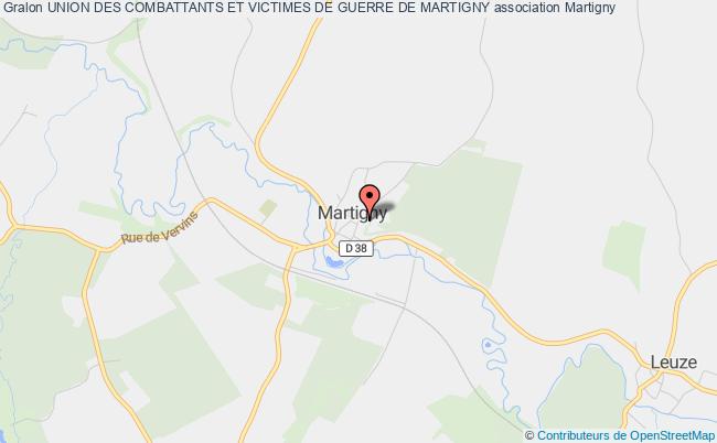 plan association Union Des Combattants Et Victimes De Guerre De Martigny Martigny