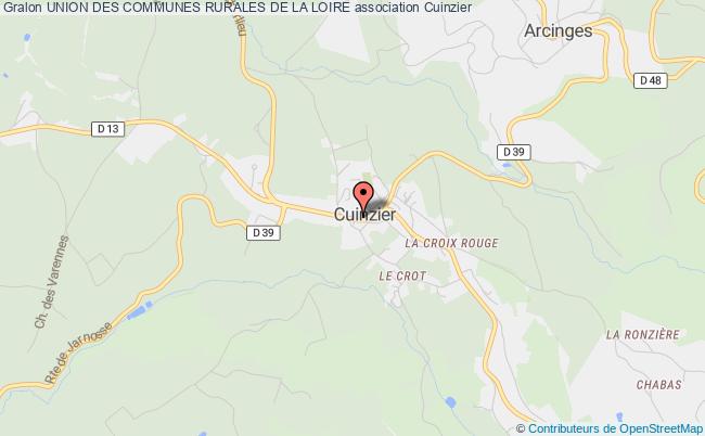 plan association Union Des Communes Rurales De La Loire Saint-Nizier-de-Fornas