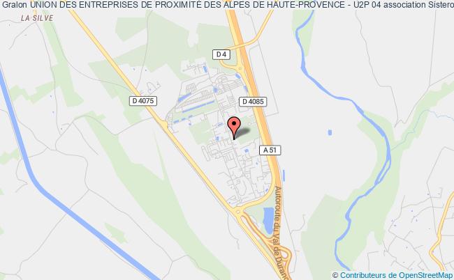 UNION DES ENTREPRISES DE PROXIMITÉ DES ALPES DE HAUTE-PROVENCE - U2P 04