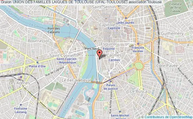 plan association Union Des Familles Laiques De Toulouse (ufal-toulouse) Toulouse