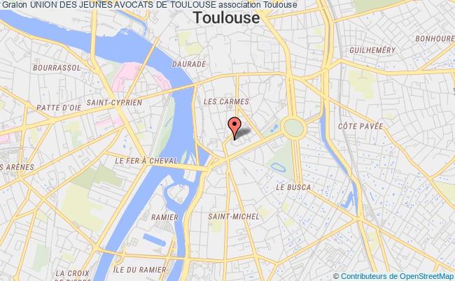 plan association Union Des Jeunes Avocats De Toulouse Toulouse