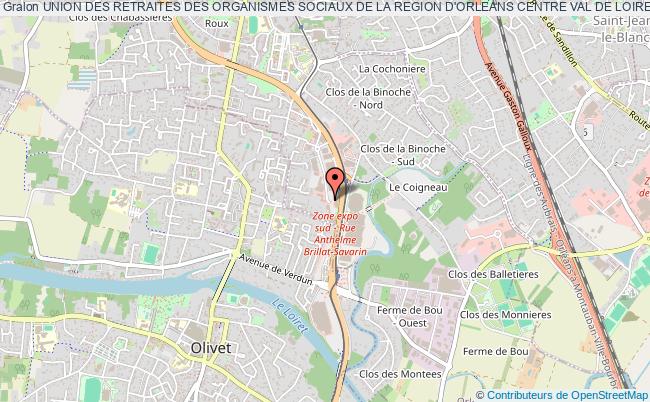 UNION DES RETRAITES DES ORGANISMES SOCIAUX DE LA REGION D'ORLEANS CENTRE VAL DE LOIRE (UROSRO CENTRE VAL DE LOIRE)