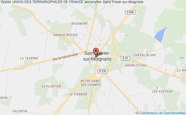 plan association Union Des Terrariophiles De France Saint-Trivier-sur-Moignans