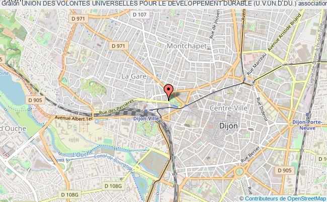 plan association Union Des Volontes Universelles Pour Le Developpement Durable (u.v.un.d.du.) Dijon