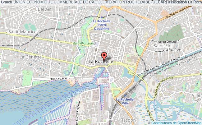 plan association Union Economique Commerciale De L'agglomeration Rochelaise (uecar) La    Rochelle