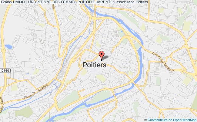 plan association Union Europeenne Des Femmes Poitou Charentes Poitiers
