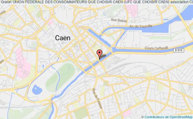 plan association Union Federale Des Consommateurs Que Choisir Caen (ufc Que Choisir Caen) Caen