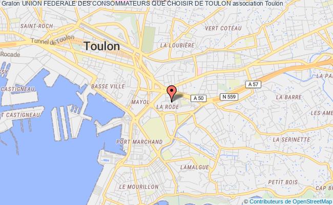 plan association Union Federale Des Consommateurs Que Choisir De Toulon Toulon