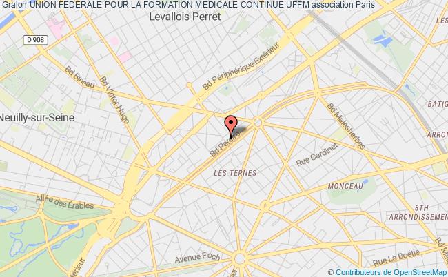 plan association Union Federale Pour La Formation Medicale Continue Uffm Paris
