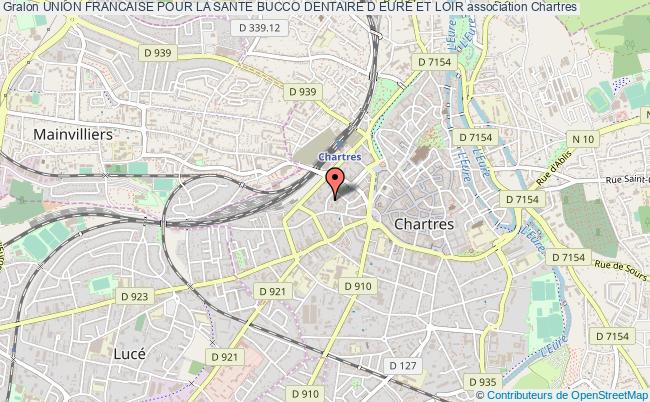 plan association Union Francaise Pour La Sante Bucco Dentaire D Eure Et Loir Chartres