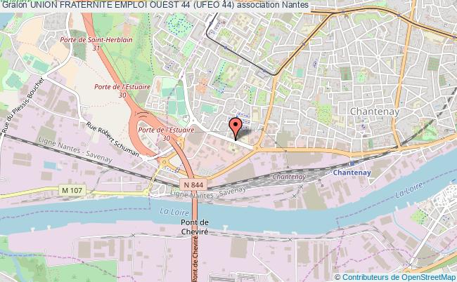 plan association Union Fraternite Emploi Ouest 44 (ufeo 44) Nantes