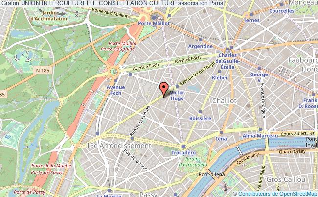 plan association Union Interculturelle Constellation Culture Paris