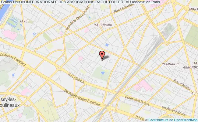 plan association Union Internationale Des Associations Raoul Follereau Paris