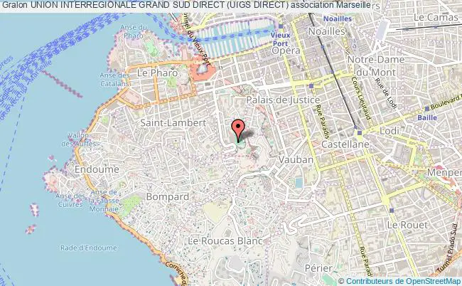 plan association Union Interregionale Grand Sud Direct (uigs Direct) Marseille