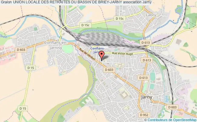 plan association Union Locale Des Retraites Du Bassin De Briey-jarny Jarny