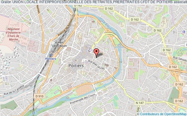UNION LOCALE INTERPROFESSIONNELLE DES RETRAITES,PRERETRAITES CFDT DE POITIERS