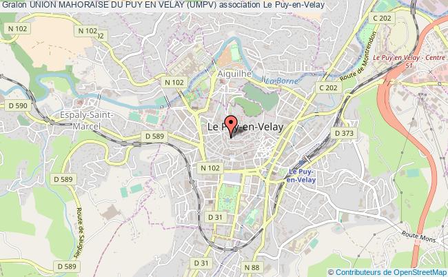 plan association Union Mahoraise Du Puy En Velay (umpv) le Puy-en-Velay