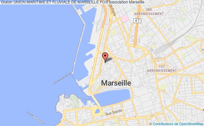 plan association Union Maritime Et Fluviale De Marseille Fos Marseille