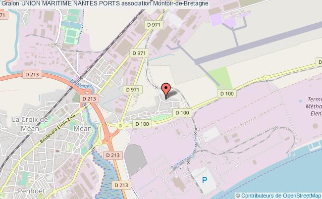 plan association Union Maritime Nantes Ports Montoir-de-Bretagne