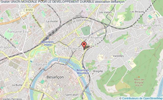 plan association Union Mondiale Pour Le Developpement Durable Besançon