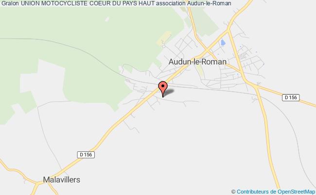 plan association Union Motocycliste Coeur Du Pays Haut Audun-le-Roman
