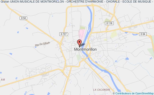 UNION MUSICALE DE MONTMORILLON - ORCHESTRE D'HARMONIE - CHORALE - ECOLE DE MUSIQUE - CHANT