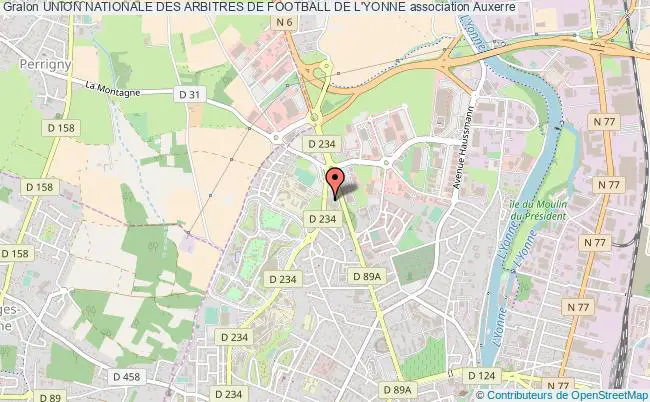 UNION NATIONALE DES ARBITRES DE FOOTBALL DE L'YONNE