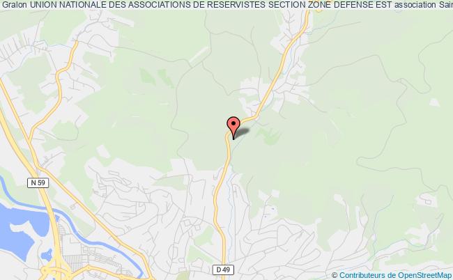 UNION NATIONALE DES ASSOCIATIONS DE RESERVISTES SECTION ZONE DEFENSE EST