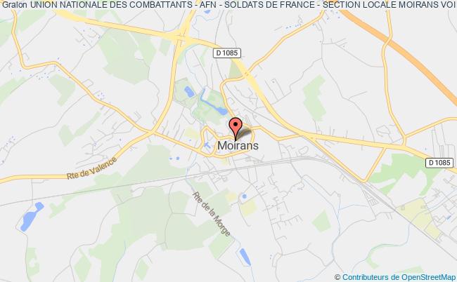 UNION NATIONALE DES COMBATTANTS - AFN - SOLDATS DE FRANCE - SECTION LOCALE MOIRANS VOIRON