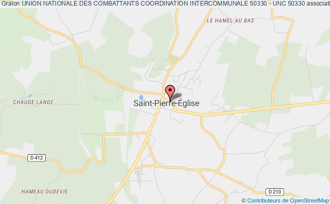 plan association Union Nationale Des Combattants Coordination Intercommunale 50330 - Unc 50330 Saint-Pierre-Église