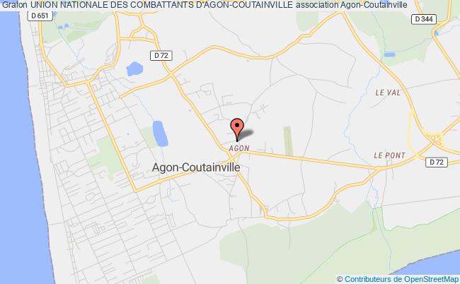 plan association Union Nationale Des Combattants D'agon-coutainville Agon-Coutainville