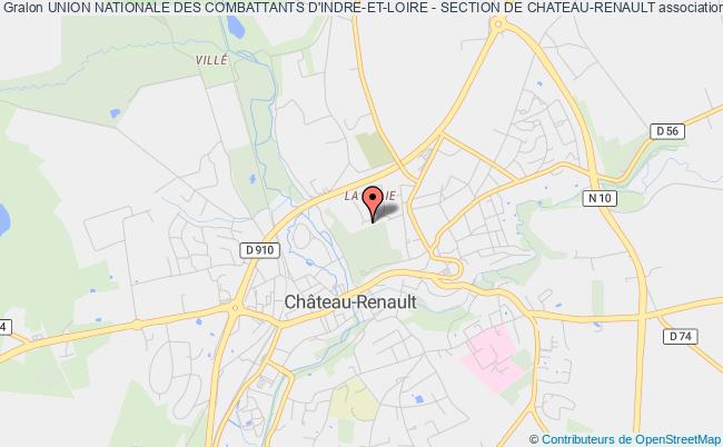 plan association Union Nationale Des Combattants D'indre-et-loire - Section De Chateau-renault Château-Renault