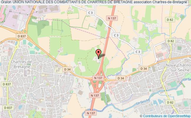 plan association Union Nationale Des Combattants De Chartres De Bretagne Chartres-de-Bretagne