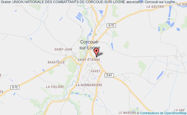 plan association Union Nationale Des Combattants De Corcoue-sur-logne Corcoué-sur-Logne
