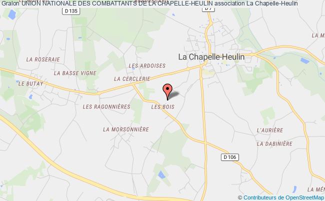 plan association Union Nationale Des Combattants De La Chapelle-heulin La    Chapelle-Heulin