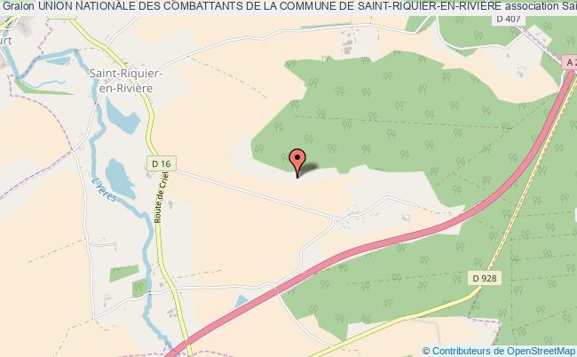plan association Union Nationale Des Combattants De La Commune De Saint-riquier-en-riviere Saint-Riquier-en-Rivière