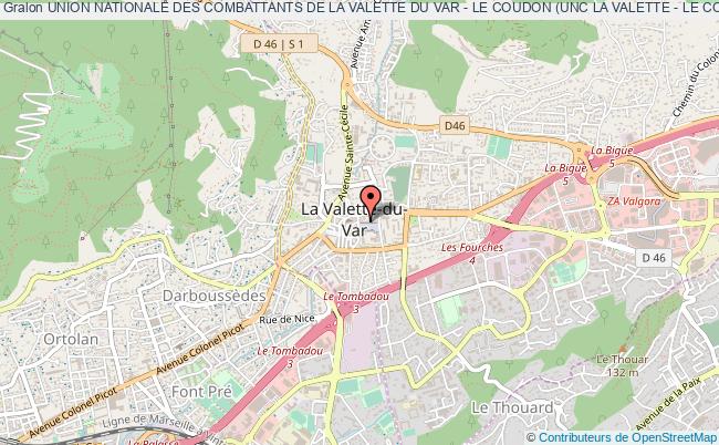 UNION NATIONALE DES COMBATTANTS DE LA VALETTE DU VAR - LE COUDON (UNC LA VALETTE - LE COUDON)