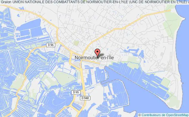 plan association Union Nationale Des Combattants De Noirmoutier-en-l?ile (unc De Noirmoutier En L?ile) Noirmoutier-en-l'Île