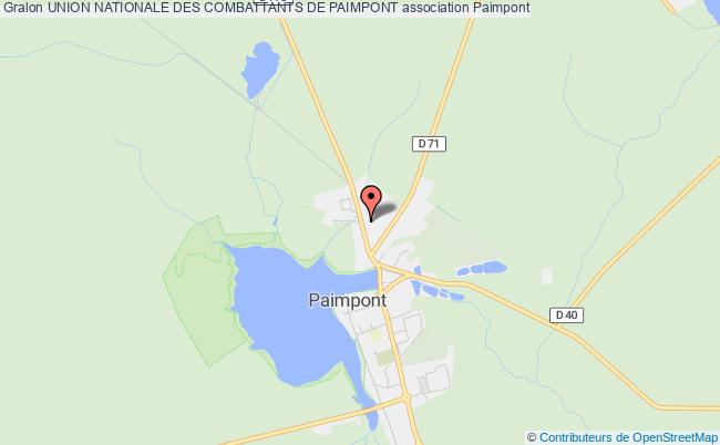 UNION NATIONALE DES COMBATTANTS DE PAIMPONT
