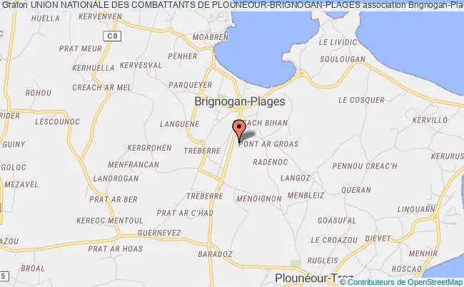 plan association Union Nationale Des Combattants De Plouneour-brignogan-plages Plouneour-Brignogan-Plages