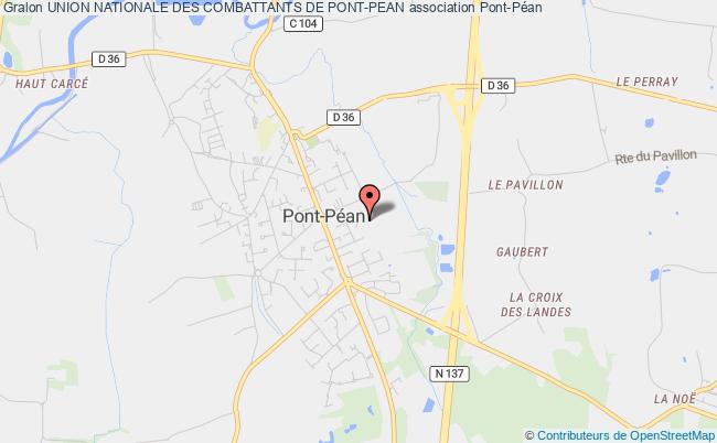 plan association Union Nationale Des Combattants De Pont-pean Pont-Péan