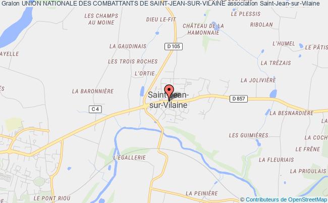 plan association Union Nationale Des Combattants De Saint-jean-sur-vilaine Saint-Jean-sur-Vilaine