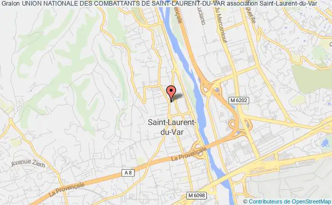 plan association Union Nationale Des Combattants De Saint-laurent-du-var Saint-Laurent-du-Var