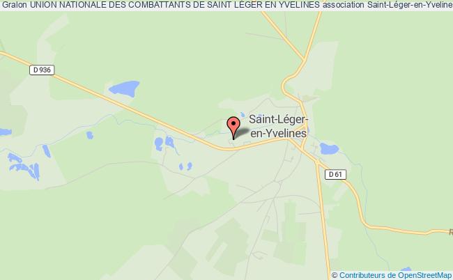 plan association Union Nationale Des Combattants De Saint LÉger En Yvelines Saint-Léger-en-Yvelines