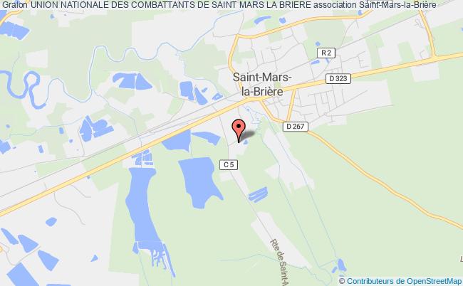 plan association Union Nationale Des Combattants De Saint Mars La Briere Saint-Mars-la-Brière
