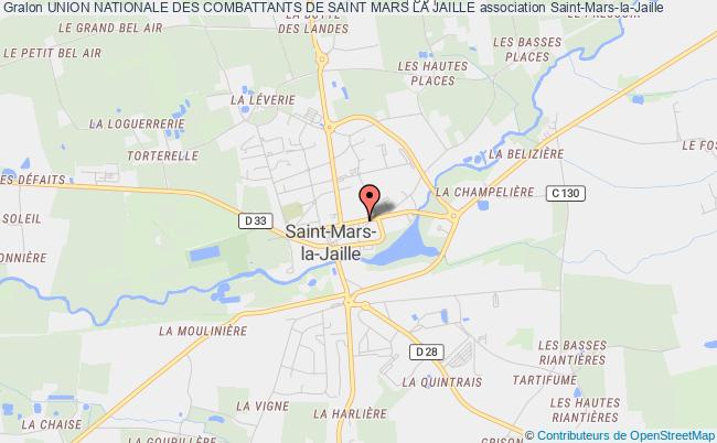 plan association Union Nationale Des Combattants De Saint Mars La Jaille Saint-Mars-la-Jaille