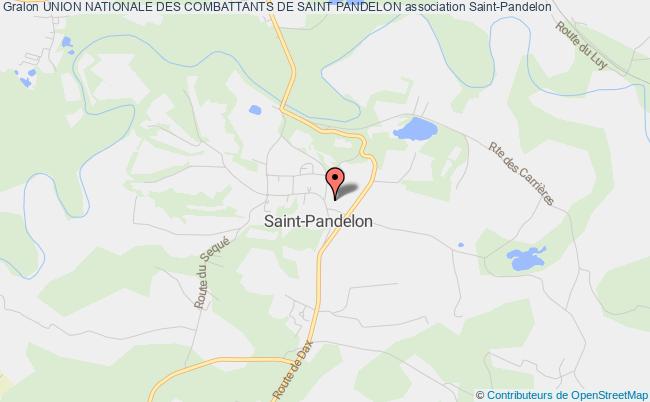 plan association Union Nationale Des Combattants De Saint Pandelon Saint-Pandelon